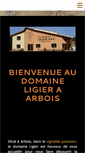 Mobile Screenshot of domaine-ligier.com